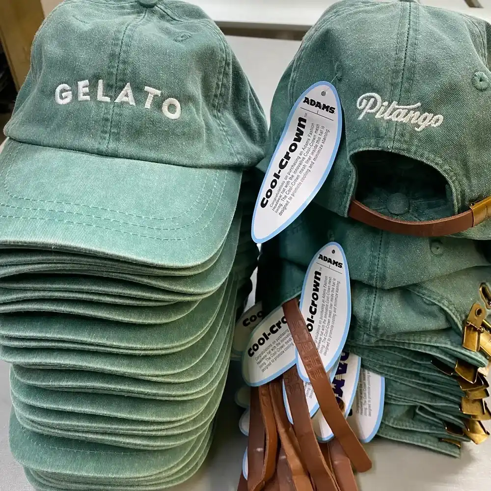 Embroidered caps for trade teams — workwear printing Wembley